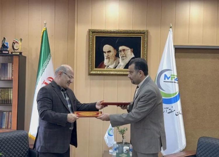 پنجمین تفاهمنامه دانشگاه مازندران با منطقه آزاد مازندران برای توسعه علمی و فناورانه