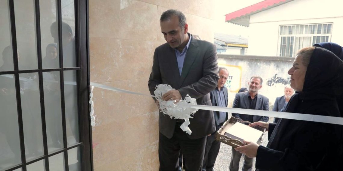 افتتاح ساختمان دهیاری و شورای اسلامی روستای لیجارکی با حضور مدیرعامل سازمان منطقه آزاد انزلی