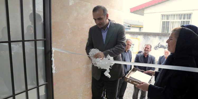 افتتاح ساختمان دهیاری و شورای اسلامی روستای لیجارکی با حضور مدیرعامل سازمان منطقه آزاد انزلی
